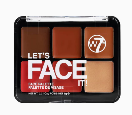 W7 Let's Face It Palette - Desert Glow (8) - Afbeelding 3
