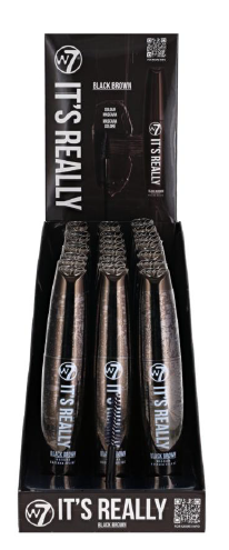 W7 It's Really Black Brown Mascara (24)