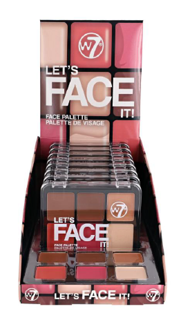 W7 Let's Face It Palette - Soft Glow (8)
