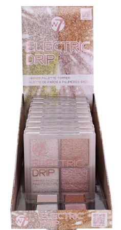 W7 Electric Drip Shimmer Eyeshadow Palette (8)