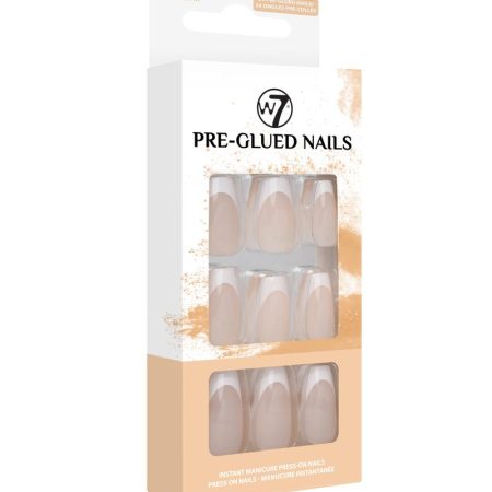 W7 Pre-glued Nails - French Coffin (12)