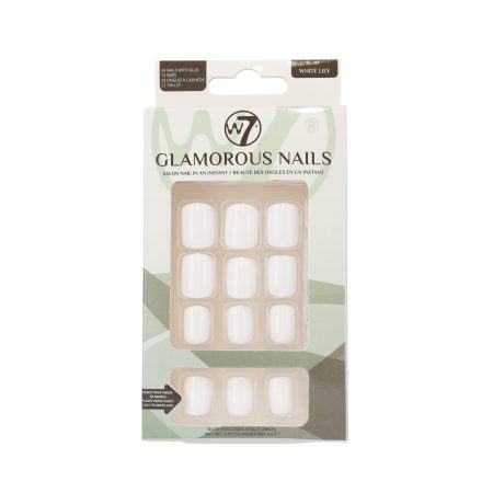 W7 Glamorous Nails - White Lily (12)