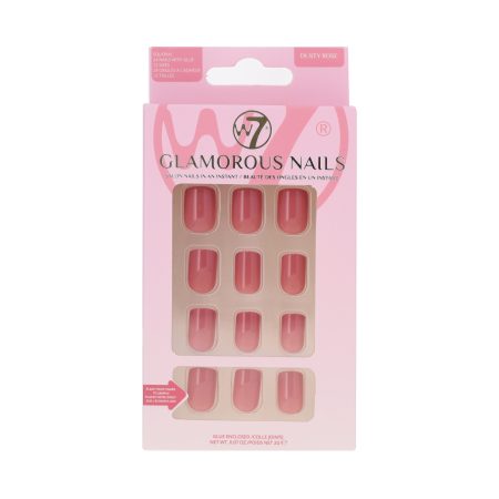 W7 Glamorous Nails - Dusty Rose (12)