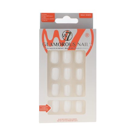 W7 Glamorous Nails - Milky White (12)