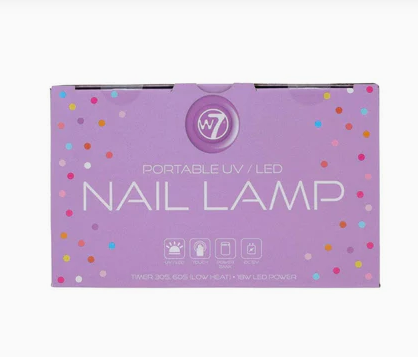 W7 Portable UV/LED Gel Nail Lamp