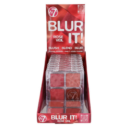 W7 Blur It Blush - Rose Veil - Soft Glam Palette (8)