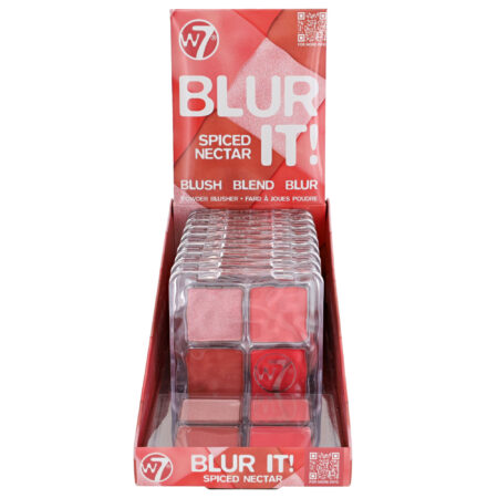 W7 Blur It Blush - Spiced Nectar - Warm Glow Palette (8)