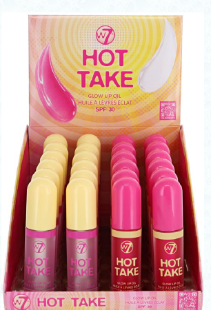 W7 Hot Take Glow Lip Oil SPF 30 (24)