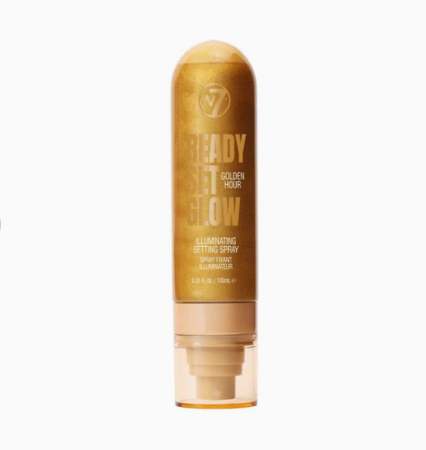 W7 Ready/Set/Glow - Illuminating Setting Spray - Golden Hour