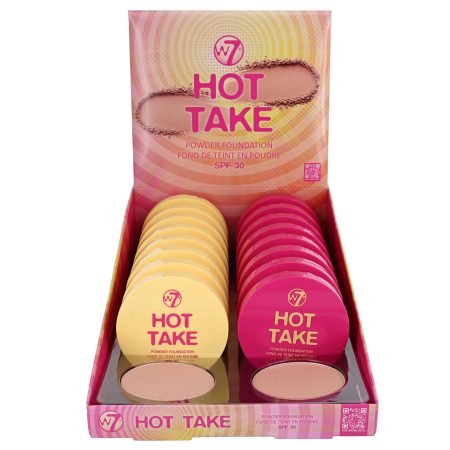 W7 Hot Take Powder Foundation SPF 30 (16)