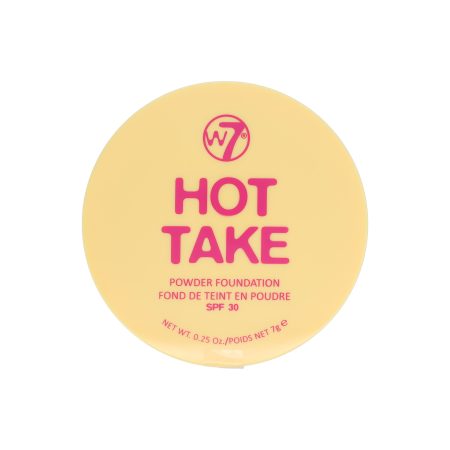 W7 Hot Take Powder Foundation SPF 30 - Natural Beige