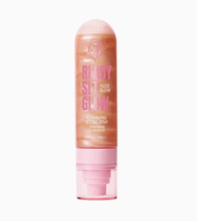 W7 Ready/Set/Glow - Illuminating Setting Spray - Rose Glow