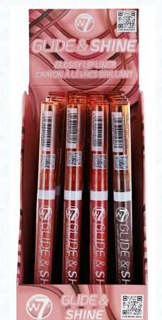 W7 Glide & Shine Glossy Lip Liner (24)