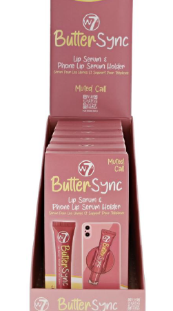 W7 ButterSync Lip Serum & Phone Holder - Muted Call (6)